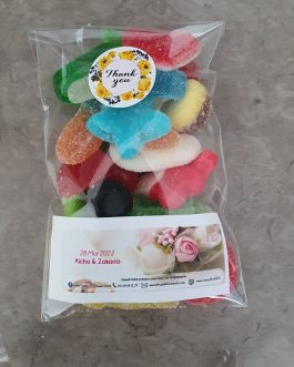 Mix Fiançaille/Mariage – étiquette personnalisable