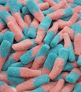 Bouteilles bubble-gum