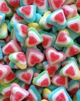 Coeur 3D multicouleurs