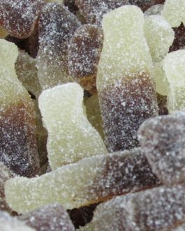 Bouteilles Cola acide