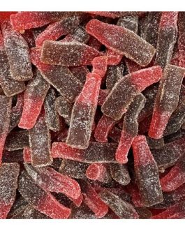 Bouteilles cola cerise