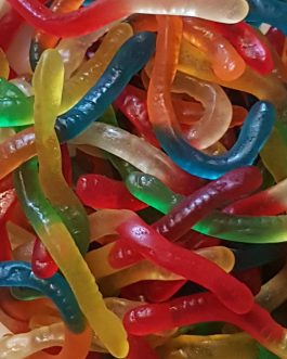 Vers fins lisses goût fruits