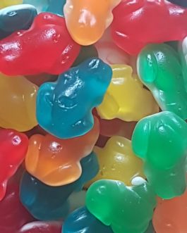 Grenouilles lisses goût fruits