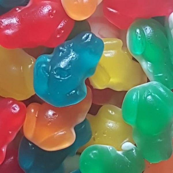 Grenouilles lisses goût fruits