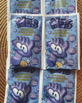 Sucette pied fruit des bois (poudre acidulée)