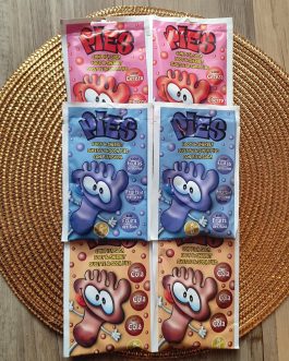 Sucette pied cerise (poudre acidulée)