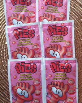 Sucette pied cerise (poudre acidulée)