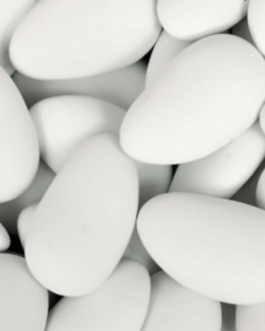 Dragée Chocolat couleur blanche