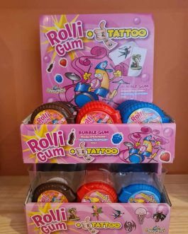 Rolli gum tatoo cola