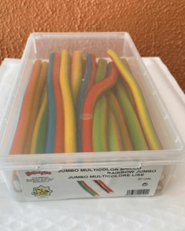 Boîte Jumbo lisse arc-en-ciel x30