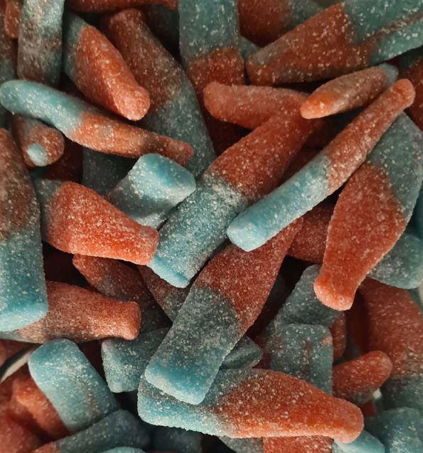 Bouteilles bubble-gum VEGAN